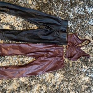 Alo and Carbon mix and match sexy yoga set